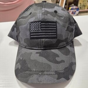 Infinity Camo American Flag Patch Baseball Cap Snapback OSFM